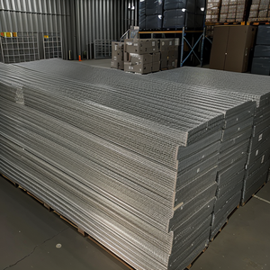 Panneaux de treillis soudé en acier à faible teneur en carbone pour le renforcement de la construction lourde et les dalles de béton, treillis de clôture - Product Image 2