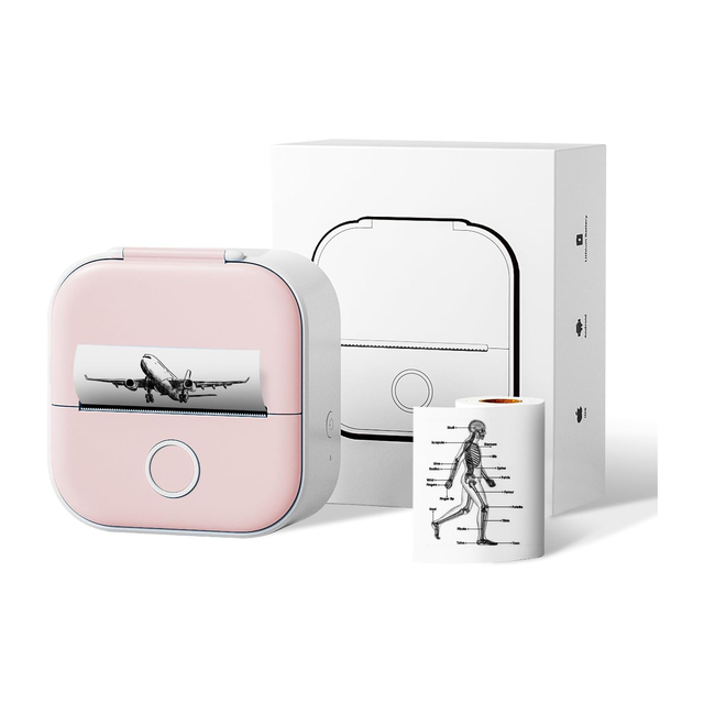 Mini Pocket Portable Thermal Label Printer for Mobile Phone  with Bluetooth