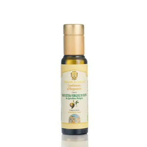 Fornitore italiano ricco di vitamine olio d'oliva aromatizzato con bergamotto speciale gusto dolce e salato per la vendita all'esportazione