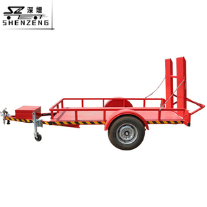 <span class=keywords><strong>Remorque</strong></span> de transport de robot de lutte contre l'incendie <span class=keywords><strong>Remorque</strong></span> de transporteur de voiture à deux roues à vendre - Product Image 1