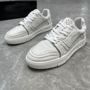 Mocassins de créateur en cuir véritable, sportifs et luxueux, à semelle épaisse et robuste, à lacets, pour la marche, mode estivale - Product Image 2