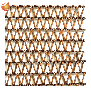 Grillage en acier inoxydable architectural, maille simple, ouverture <span class=keywords><strong>15</strong></span> mm, diamètre du fil 2 mm, découpe/soudure/pliage pour armoires, portes, écrans - Product Image 5