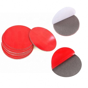 Cinta Adhesiva Transparente de PET de Doble Cara Personalizada al por Mayor, 0.5mm, con Película Protectora Roja, Adhesivo Sensible a la Presión para Embalaje de Cartón - Product Image 2