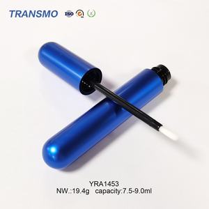 Tube de mascara bleu vide personnalisé pour la beauté des yeux, tube de luxe pour emballage cosmétique 7,5-9,0 ml - Product Image 4