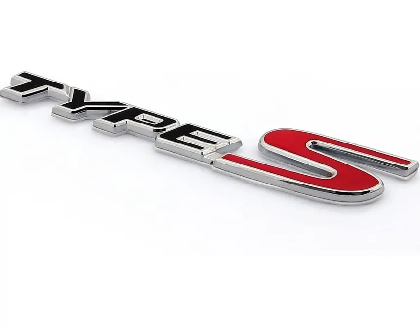 3d electrofrom metal car emblem sticker logo abs plate sticker logo