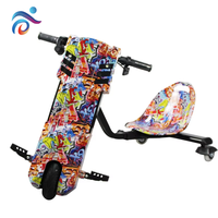 Voiture électrique télécommandée à dérive tricycle à direction proportionnelle 36V Scooter électrique à dérive pour enfants Scooter électrique à trois roues pour enfants