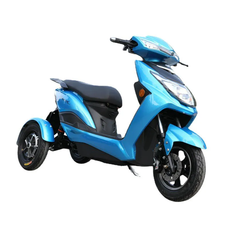 Bicicleta triciclo elétrica adulto 3 roda scooter elétrico barato para 2 pessoas