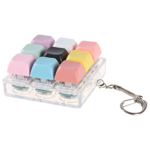 Produits Phares 2026 : Porte-clés Keycap Unique Transparent Minimaliste Lumineux pour Sacs à Dos - Product Image 2
