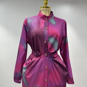 Vestido de Mujer Brillante con Estampado en Caliente, Inventario de Fabricante de Moda, Vestido Mixto Noble para Mujer - Product Image 6
