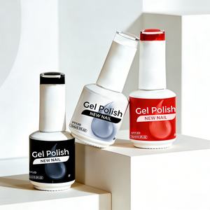 Nuevo Esmalte de <span class=keywords><strong>Uñas</strong></span> en Gel UV de Alta Calidad de 15 ml, Súper Blanco, Negro, Rojo, Marca Privada, Sin TPO - Product Image 4