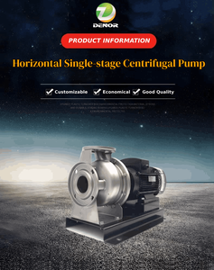 220V/380V áp lực cao một tầng bằng thép không gỉ ngang Ly Tâm Bơm nước tăng cường bơm cho nước nóng lưu thông - Product Image 2