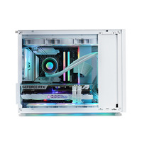 Gegu Offre Spéciale Design bande maille panneau ordinateur de jeu ATX boîtier PC