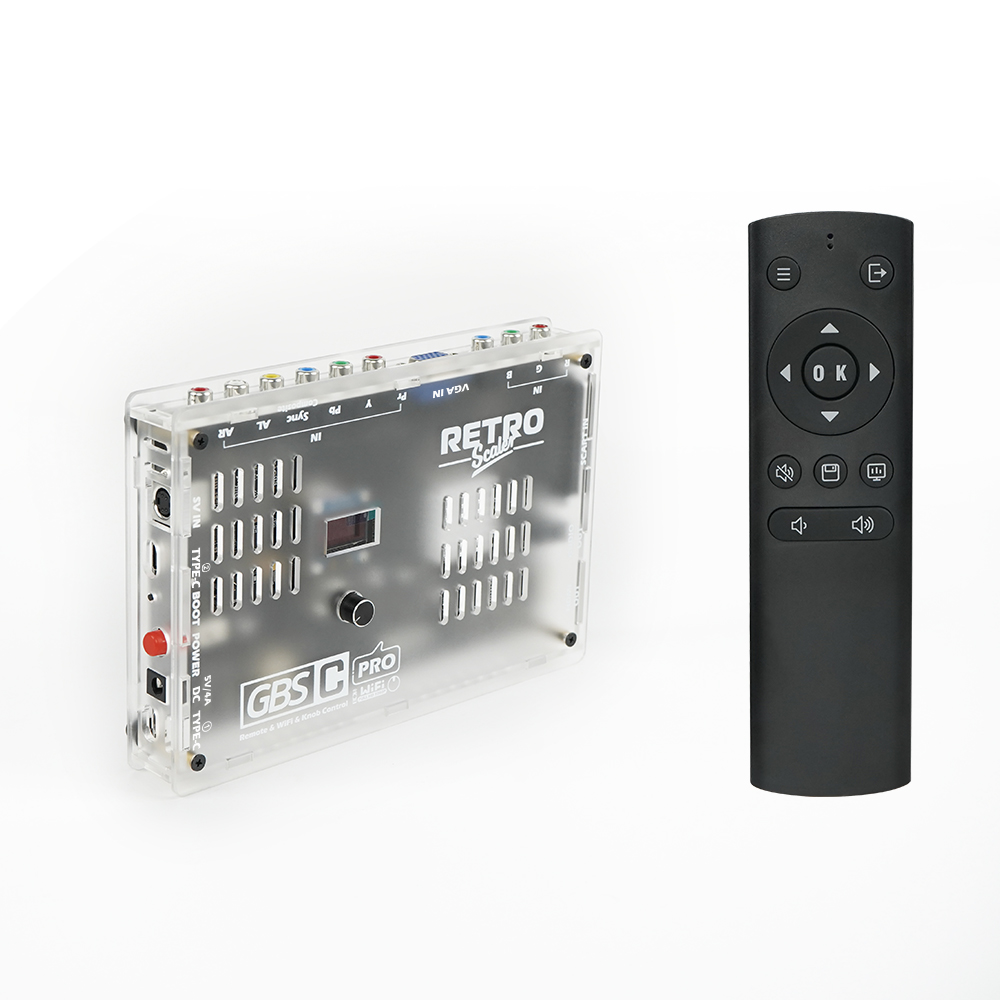 GBS Control Pro GBSC Video Converter: RGBS, VGA, SCART & YPbPr to
