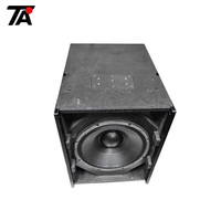 Bonne qualité 18mm Contreplaqué subwoofer 18 pouces audio dj haut-parleur