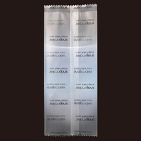 Sachet d'emballage en plastique imprimé sur mesure, scellé au dos, pour fruits secs, glaces, bâtonnets glacés et snacks