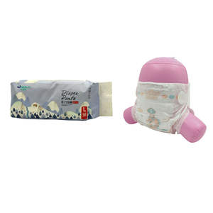 Vietnam Meilleure Vente Pantalon Bébé Ultra Mince Couche OEM Pantalon <span class=keywords><strong>Pull</strong></span> Jetable pour Bébé Vente en Gros d'usine - Product Image 1