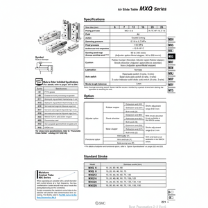 SMC Pneumatics Air Slide Table-Tabla de deslizamiento de aire, 2, 2 - Product Image 1