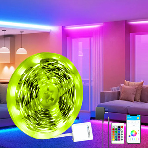 65.6FT RGB LED Light <b>Strip</b> for APP Control <b>Copper</b> Body for Bedroom Home Party Christmas Decorations Synchronized Music - Product Image 1