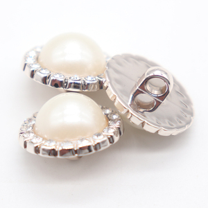 Ky trang trí rõ ràng <span class=keywords><strong>Glass</strong></span> Fancy nhựa tinh thể nút cho áo ngọc trai nút - Product Image 5