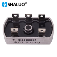 Pièces détachées pour groupes électrogènes SQL30-10 Pont redresseur 30A AMP Diode Monophasé 20A 30A SQL30 Kit redresseur de puissance Module