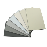 4mm 4*8 Acp Feuille Alucobond Panneau composite en aluminium Panneau Dibond Panneaux composites en aluminium sandwich en métal avec revêtement PE PVD