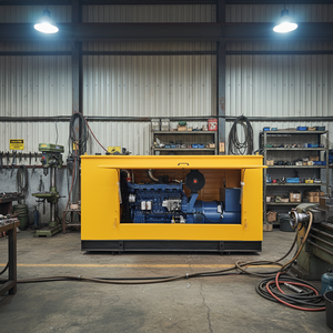 Génération d'énergie diesel industrielle avec régulation automatique <span class=keywords><strong>de</strong></span> tension : le groupe électrogène diesel - Product Image 1