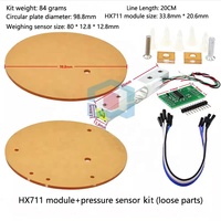 Module HX711 + kit de capteur de pression capteur de pesage module de balance électronique 1/5/10/20KG