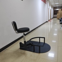 Chaise de technicien tournante de barbier intégrée de travail rotatif professionnel 360 lourde pour la coiffure pour une utilisation de salon de coiffure