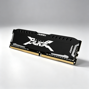 โมดูลหน่วยความจำแรมเดสก์ท็อป PUSKILL DDR4 ฮีทซิงค์สีดำ ประสิทธิภาพสำหรับเล่นเกม 8GB 16GB 2666MHz 3200MHz - Product Image 3