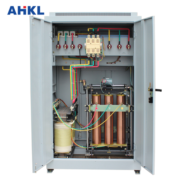 Industrial Grade SBW Three Phase Voltage Stabilizer No Waveform Distortion Compensated Power Regulator