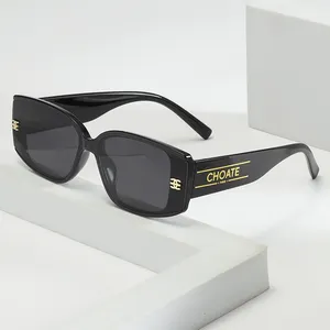 Luxury Sunglasses Good Quality New Designs Unique Style Sunglasses Custom Logo Plastic Woman Man Designer