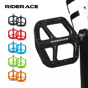 RIDERACE Ultralight 3 محامل نايلون محكمة الغلق دواسات الدراجة الجبلية المضادة للانزلاق تحمل القدم اكسسوارات الدراجات