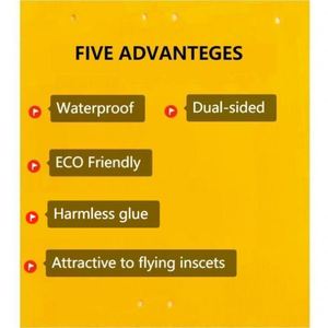 Piège à mouches de ferme en Double Viscose pour les tueurs de mouches avec mites lutte efficace contre les parasites - Product Image 4