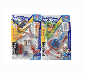 EPT vendita all'ingrosso di piccoli giocattoli medico giocattolo rosa blu giocattolo stetoscopio Set di giocattoli per bambini - Product Image 5