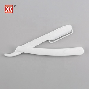 Tùy Chỉnh Mens Thép Không Gỉ An Toàn Dài Dao Cạo Trắng Xử Lý <span class=keywords><strong>Sharp</strong></span> Blade Barber <span class=keywords><strong>Straight</strong></span> Cạo - Product Image 4