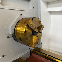 Machine de tournage CNC puissante pour la fabrication d'arbres et de brides