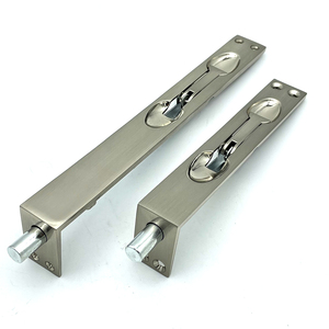 Boulon <span class=keywords><strong>de</strong></span> loquet <span class=keywords><strong>de</strong></span> <span class=keywords><strong>porte</strong></span> coulissante affleurant dissimulé à <span class=keywords><strong>action</strong></span> <span class=keywords><strong>de</strong></span> levier <span class=keywords><strong>de</strong></span> type L classique - Product Image 4