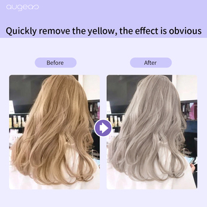 Wholesale Private Label OEM No Yellow Silver White Pigment Blue Purple Hair <b>Shampoo</b> for Blond Hair - Product Image 4