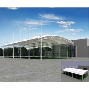 Cubierta de Techo Tensado de Bajo Costo para Campos Deportivos Temporales, Carpa para Campo de Fútbol, Carpa para Pista de Pádel, Carpa para Pista de Tenis, Techos Tensados - Product Image 1
