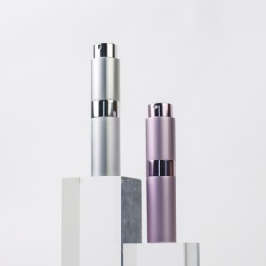 Vòng 5ml xoắn lên Nhôm xách tay bơm lại nước hoa <span class=keywords><strong>Atomizer</strong></span> nhà sản xuất - Product Image 1
