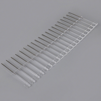 Pointes anti-oiseaux robustes pour panneaux solaires, base en acier inoxydable, fixation par colle et vis, barrière pour ferme