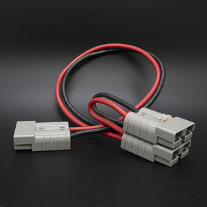 Kustom kualitas tinggi 2Pin 50A konektor 3 buah kabel Harness pabrik dirancang untuk 1 2 baterai Lithium perangkat Mobil - Product Image 1