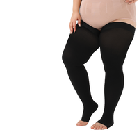 Fabricant vente directe chaussettes de compression de qualité médicale II traitement des varices bas élastiques postopératoires unisexes