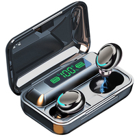 In Voorraad F9 Tws Oordopjes Fones De Ouvido Auriculares F9 Audifonos Hoofdtelefoon Powerbank Wireless Android Oortelefoon