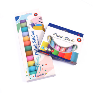 Fournitures artistiques, bâtons de peinture à la tempera, 6/12 couleurs <span class=keywords><strong>pastel</strong></span>, sans désordre, non toxiques, bâtons de coloriage à torsion <span class=keywords><strong>pour</strong></span> filles, ensemble cadeau de papeterie - Product Image 5