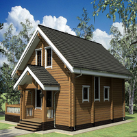 Maison en bois prédécoupée au canada, prédécoupée, pour l'allemagne, nouvelle collection