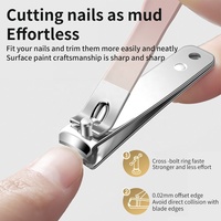 Coffret cadeau pour femmes 2024, nouveaux accessoires pour ongles, outils de manucure professionnels en acier inoxydable, kit de coupe-ongles dans une boîte en carton