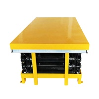 Table élévatrice sur mesure à usage intensif avec une grande capacité de charge, table à ciseaux pour la préparation des commandes et le chargement de palettes