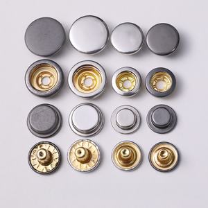 160pcs Per Pack <strong>Metal</strong> Snap Fasteners <strong>Button</strong> Press Studs Installation Tools Kits for Leathercraft Clothes &amp; Garment Bags - Product Image 3