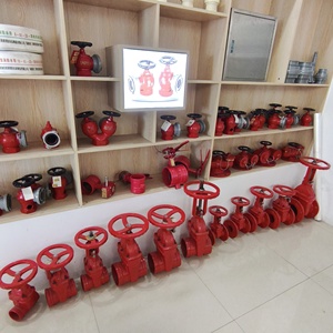 Vanne à opercule à joint creux Groove Fire Rising |   Bride en fonte ductile résiliente PN16/PN25 pour système de protection <span class=keywords><strong>incendie</strong></span> - Product Image 5